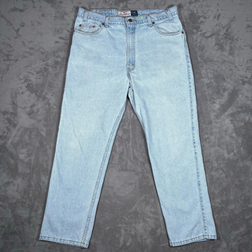 Vintage Levi’s 540 Relaxed Tapered Jeans Made USA 07/94 Light Wash 40x30